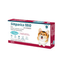 Desparasitante Interno Y Externo Para Perro Simparica Trio
