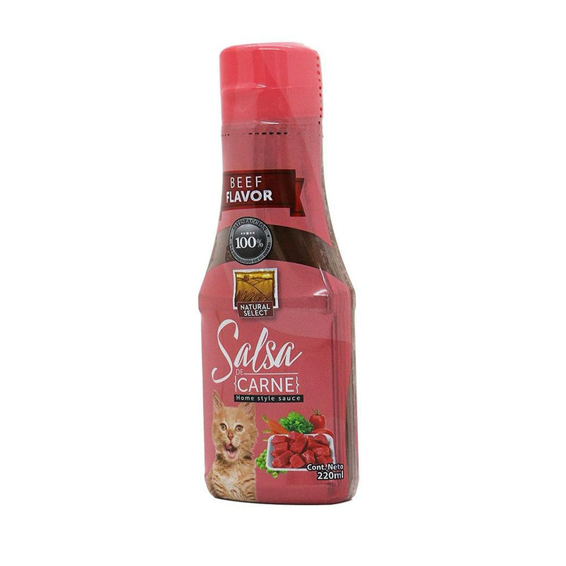 SALSA NATURAL SELECT CARNE/GATO X 220ML