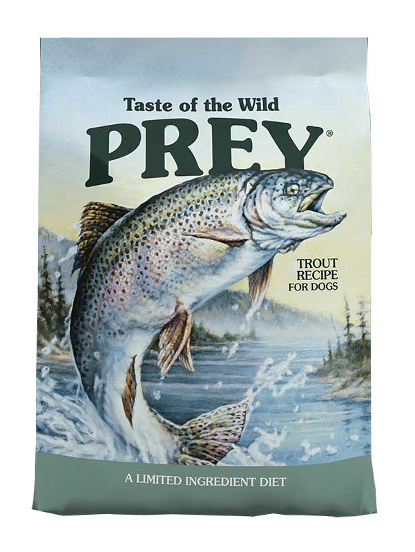 TASTE OF THE WILD PREY TROUT LIMITED INGREDIENT RECIPE