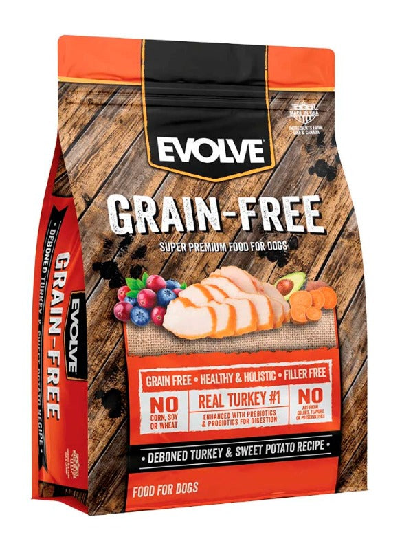 EVOLVE DOG GRAIN FREE TURKEY