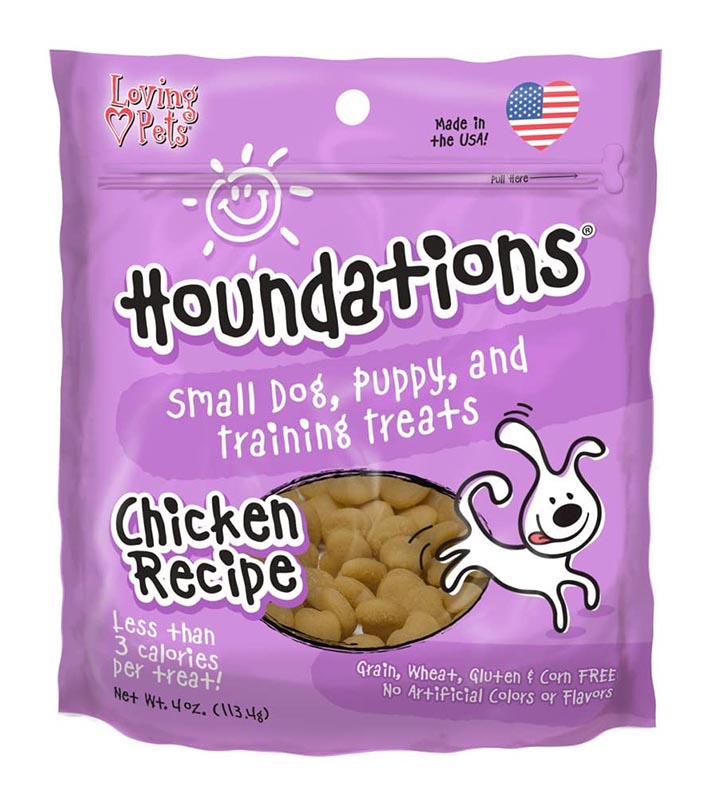 HOUNDATIONS DOG SNACK POLLO 4 OZ