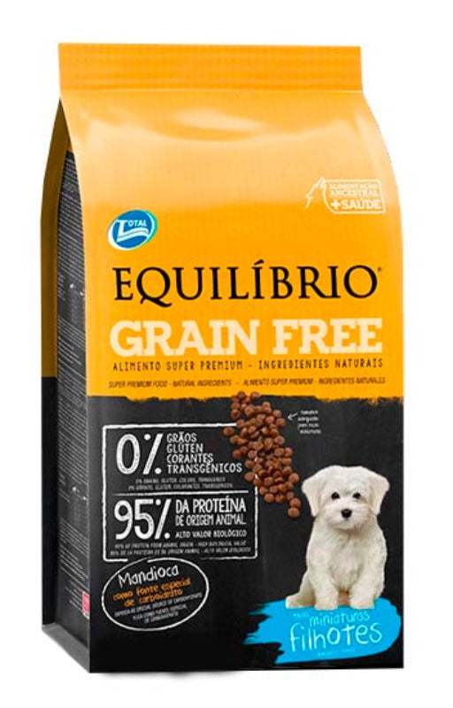 EQUILIBRIO GRAIN FREE CACHORROS RAZAS MINIATURAS 1.5 KG