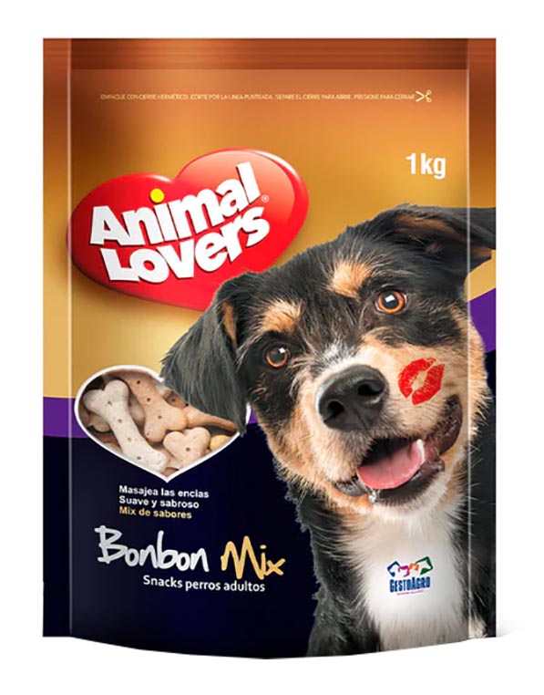 GALLETAS ANIMAL LOVERS BONBON MIX 1 KG