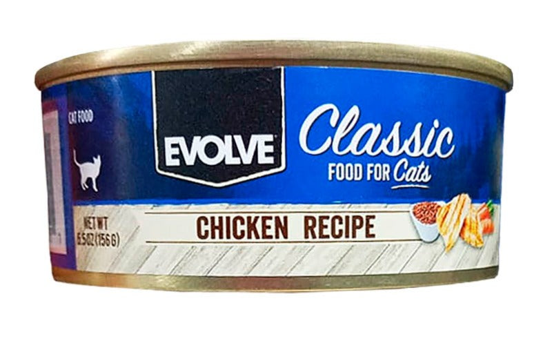 EVOLVE CAT CLASSIC LATA CHICKEN 5.5 OZ