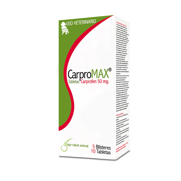 Carpromax 50 mg blister x 10 tabletas