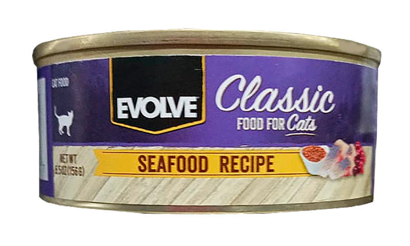 EVOLVE CAT CLASSIC LATA SEAFOOD 5.5 OZ