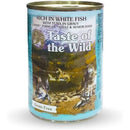 Comida Húmeda Taste of the Wild Perro Whitefish Tuna 390g