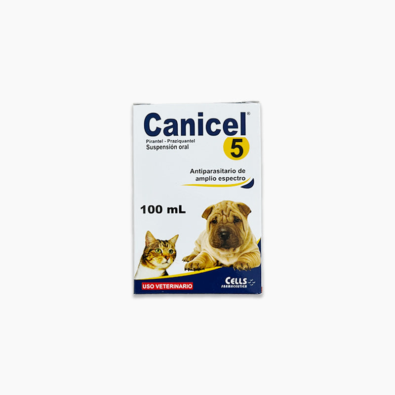 Desparasitante Para Perro y Gato Canicel 5 Jeringa