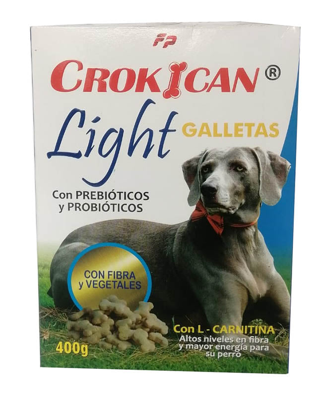 CROKICAN GALLETAS LIGHT X 400