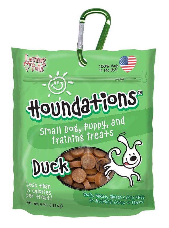 EVOLVE HOUNDATIONS DOG SNACK DUCK 4 OZ