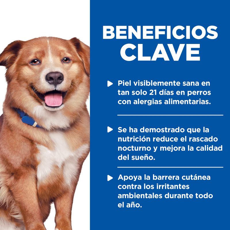 Comida para perro Hills Derm Complete 6,3 Lbs a 14,1 Lbs