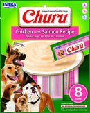 Snack Para Perro Dog Churu Chicken Salmon 8 Piezas