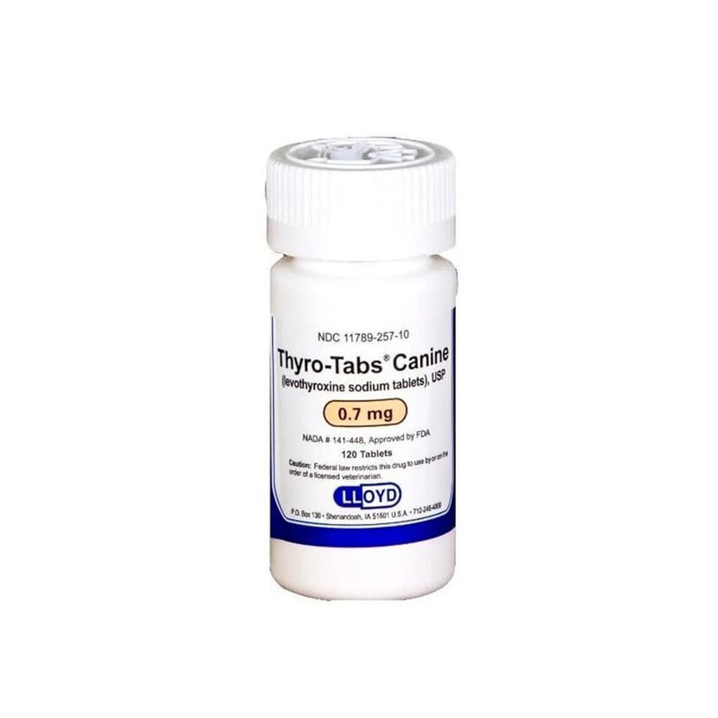 ThyroTabs 0.7 mg x 120 tabletas