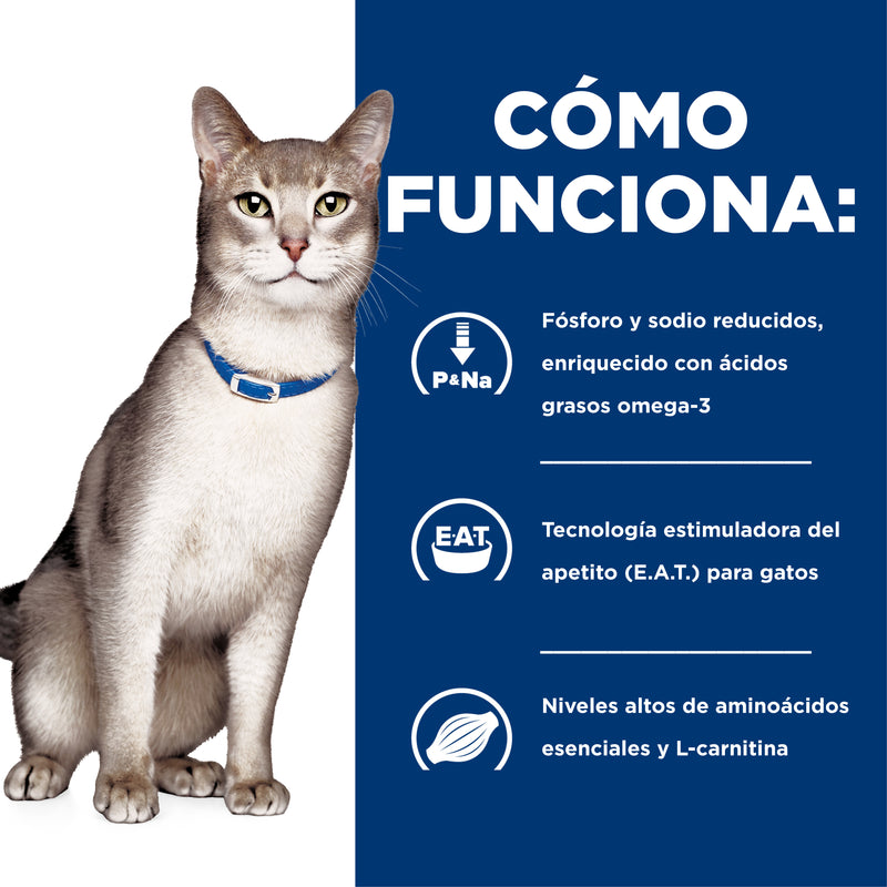 Comida Húmeda  para gatos Hills Prescription Diet k/d Cuidado Renal 5,5 Onz