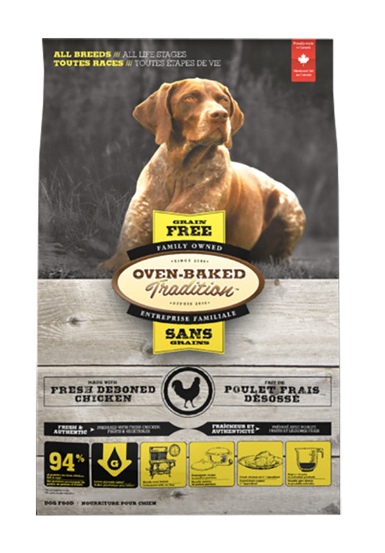 OVEN BAKED DOG GRAIN FREE  RAZA MEDIANA GRANDE POLLO