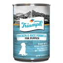 Comida Húmeda Para Perro Triumph Dog Lata Wild Puppy Pollo 374 Gr