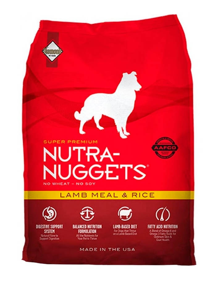 NUTRA NUGGETS LAMB MEAL & RICE (CORDERO Y ARROZ)