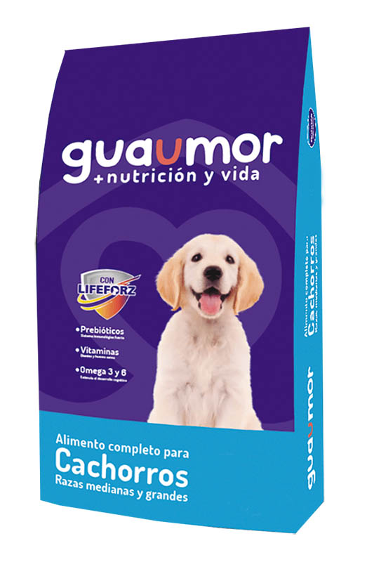 GUAUMOR CACHORROS RAZAS MEDIANAS Y GRANDES