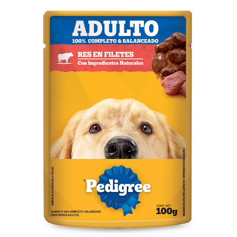 PEDIGREE POUCH ADULTO CARNE X 100 G