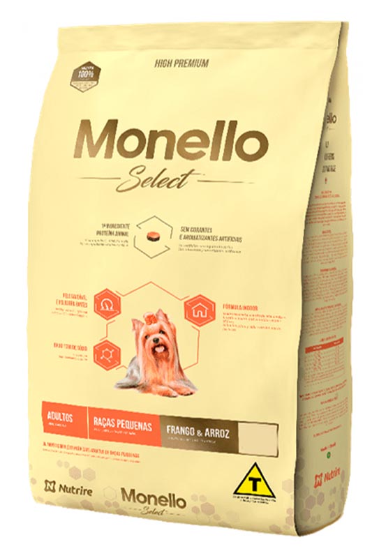 MONELLO SELECT DOG ADULTOS RAZAS PEQUEÑAS