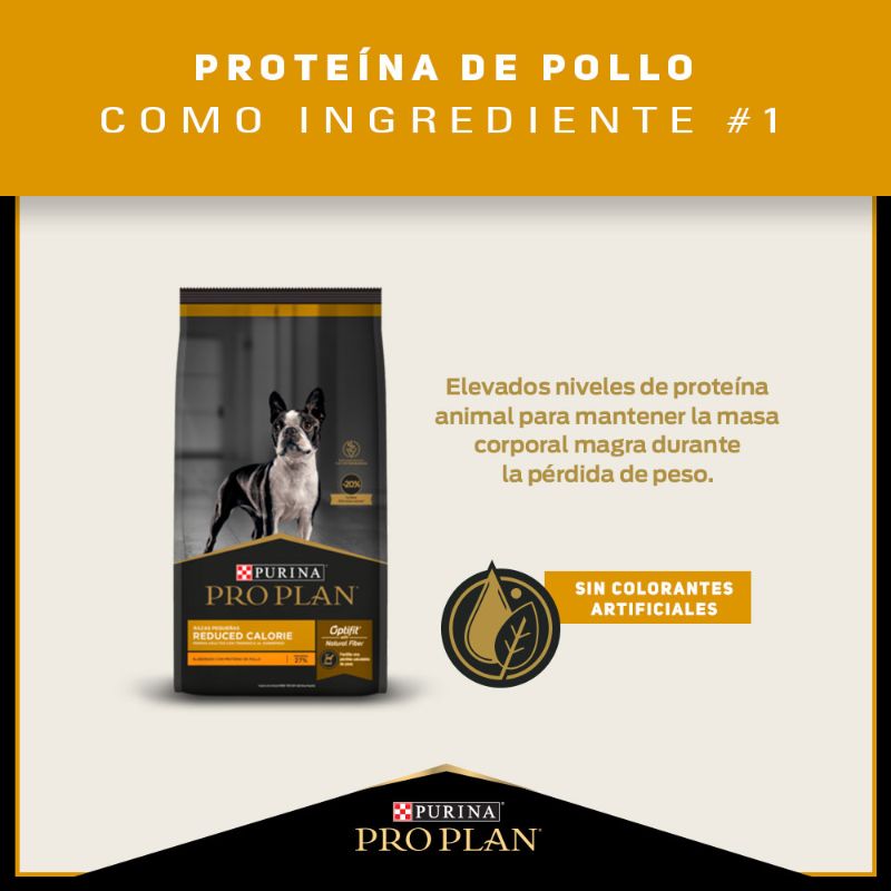 PRO PLAN REDUCED CALORIE RAZAS PEQUEÑAS X 3 KG