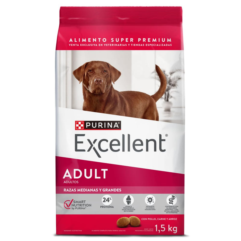 Comida Para Perro Excellent Adult Razas Medianas y Grandes