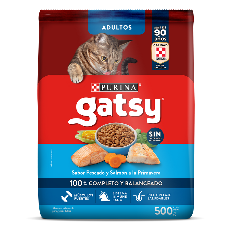 GATSY ADULTO PESCADO Y SALMON