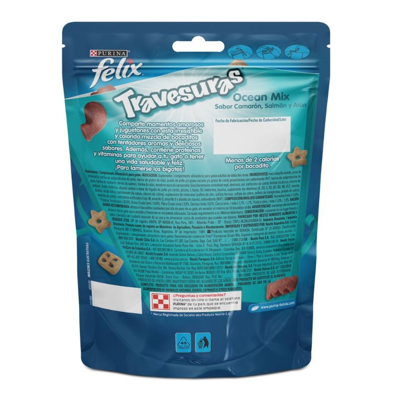 FELIX TRAVESURAS OCEAN MIX X 60 GR