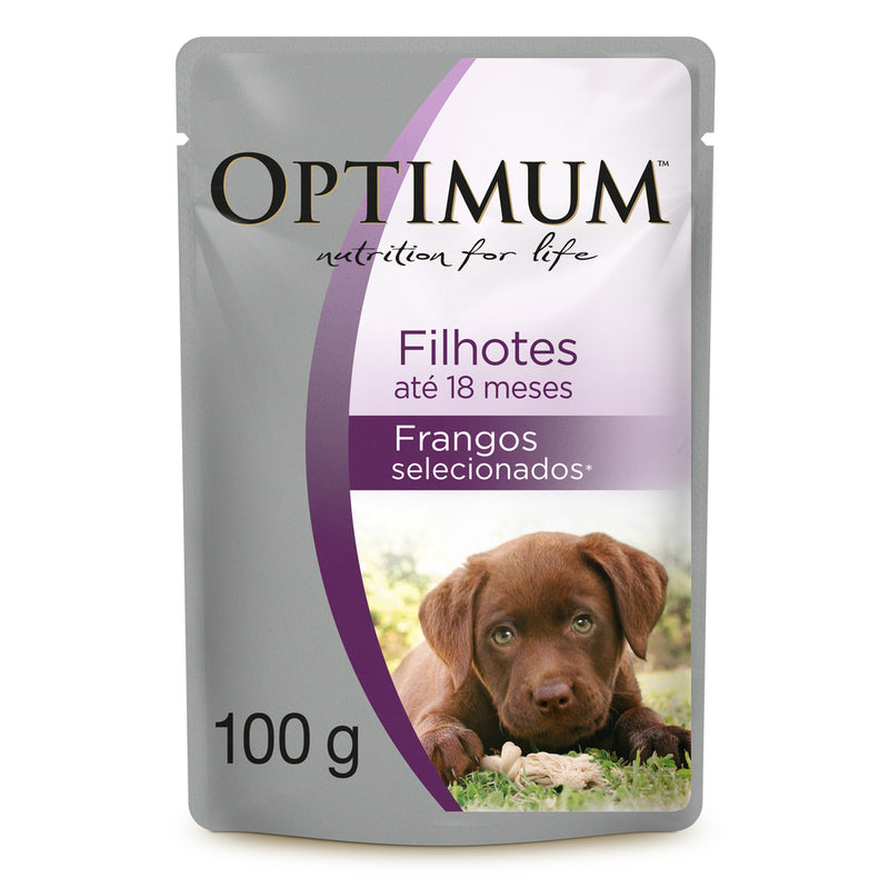 OPTIMUM DOG CACHORRO POLLO 100 G