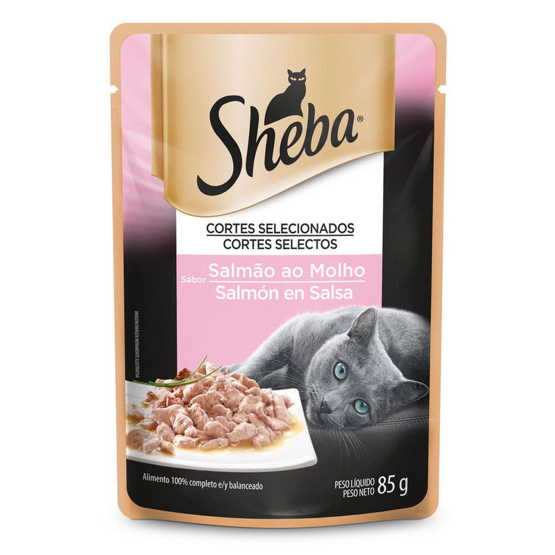 SHEBA POUCH ADULTO SALMON 85 GR