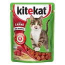 Comida Húmeda Para Gato Adulto Kitekat Pouch Carne 70 Gr