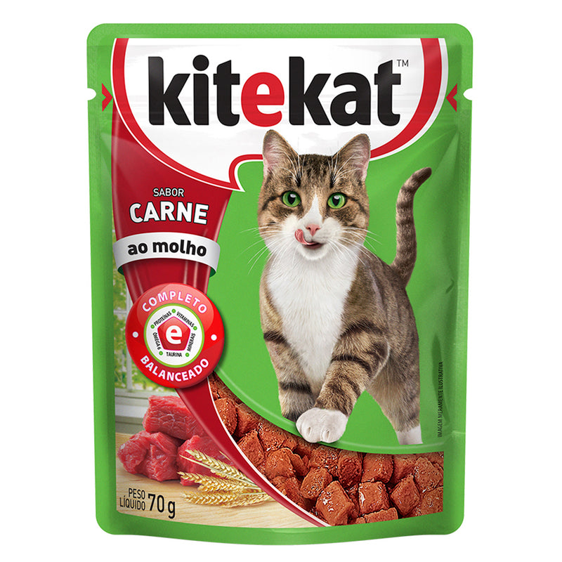 KITEKAT POUCH CARNE ADULTO 70 GR