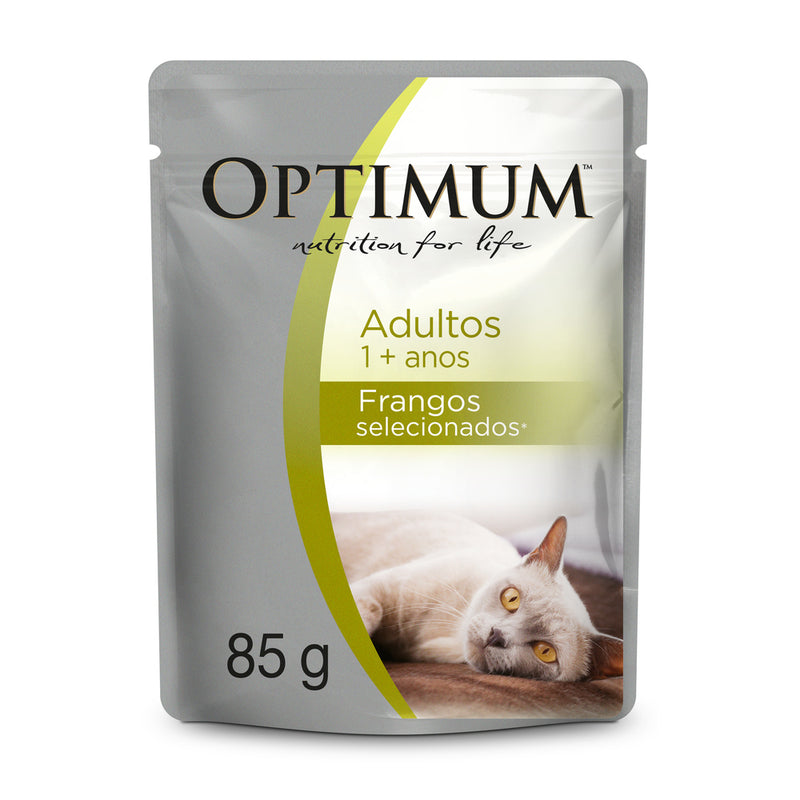 OPTIMUM GATO ADULTO POLLO 85 GR