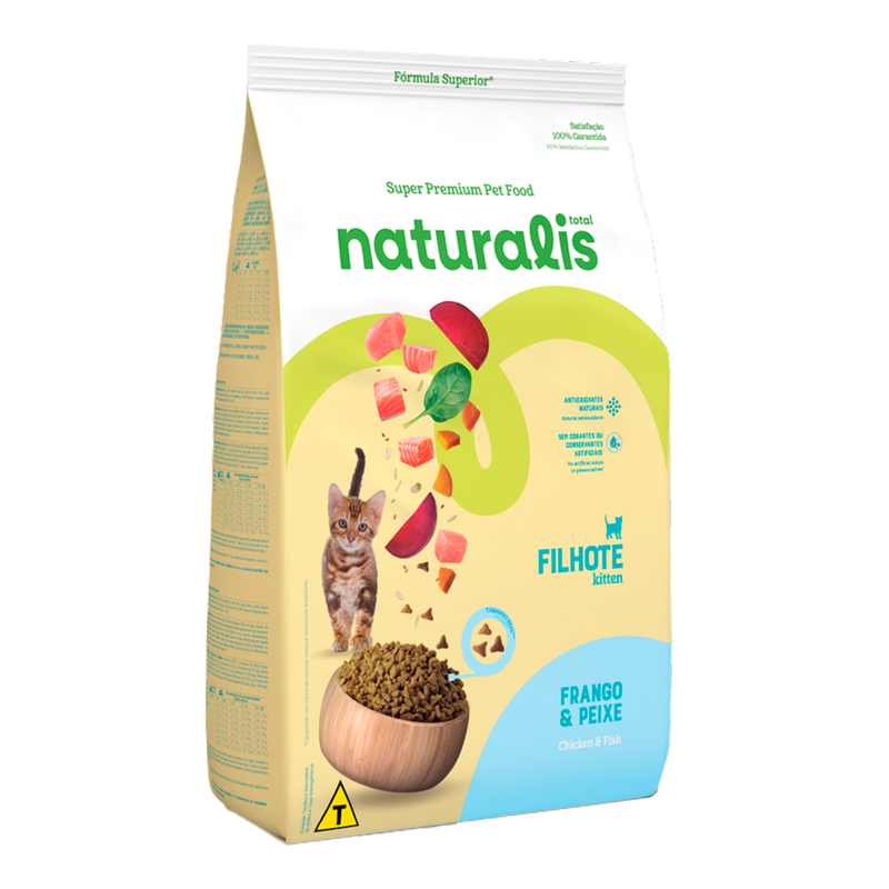 NATURALIS GATOS FILHOTES FRANGO  10.1 KG