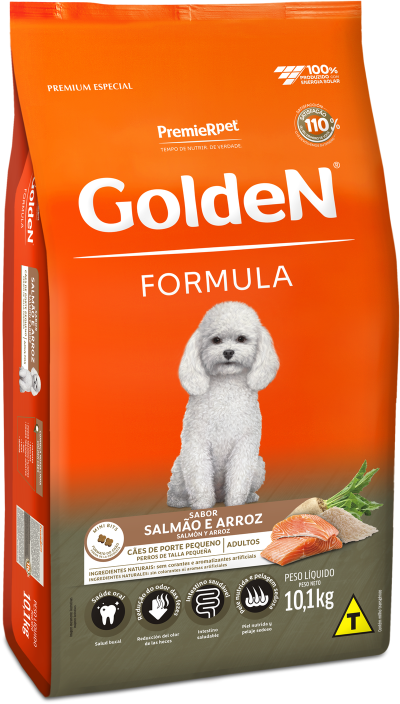 GOLDEN PERROS ADULTOS SALMÓN MINI BITS