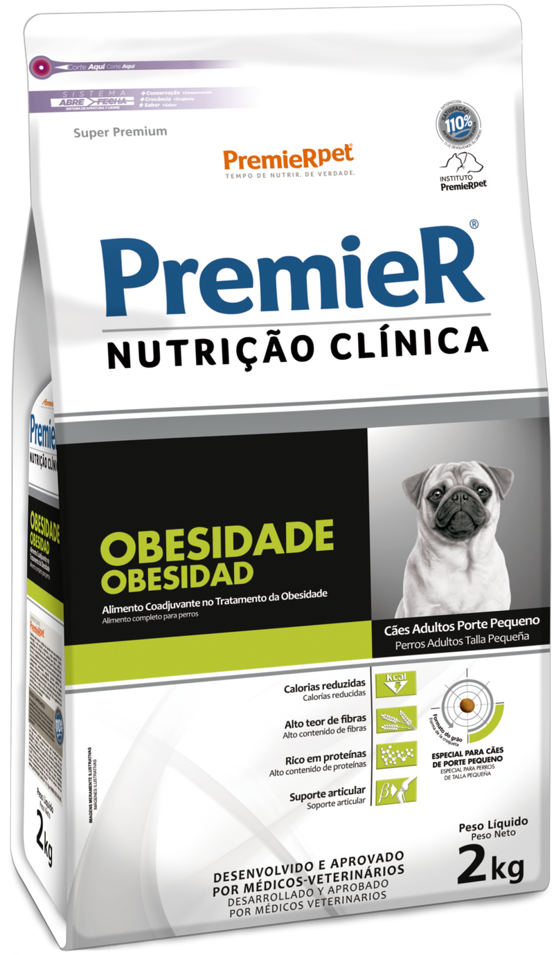 Comida Para Perro Premier Clínica Obesidad Raza Pequeña