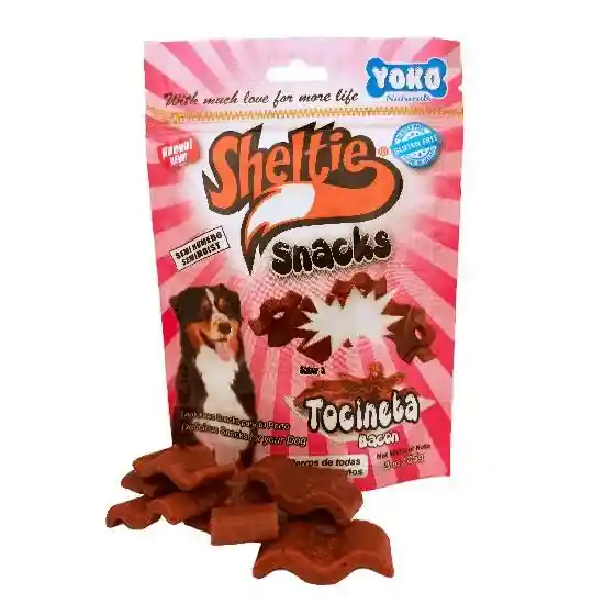 SHELTIE SNACKS TOCINETA 85 GR