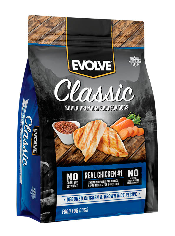 EVOLVE DOG CLASSIC CHICKEN ADULT