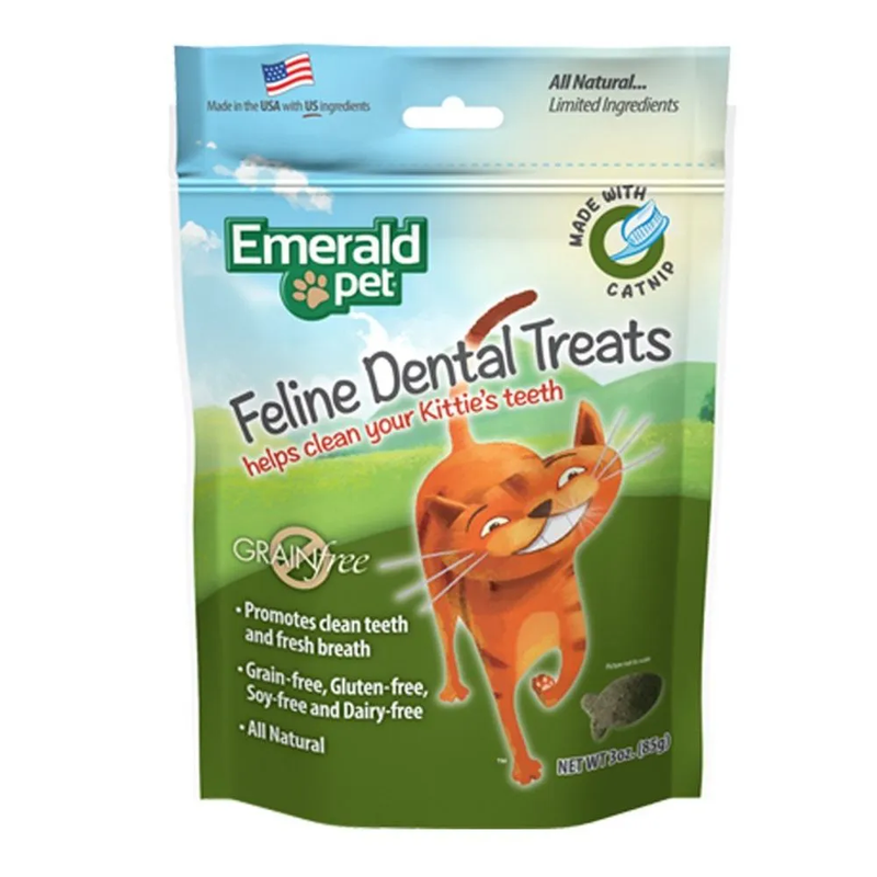 SNACK DENTAL EMERALD PET CAT CAT NIP