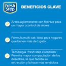 Arena para gato Fresh Step Cat Aglomerante con Febreze
