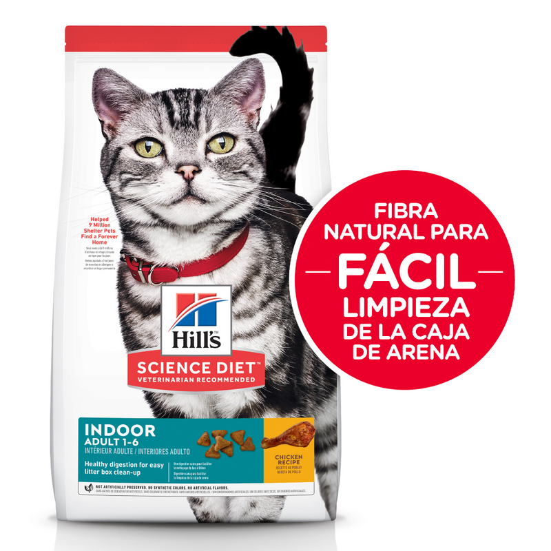 Comida para gato Hills Indoor 3.5 Lbs