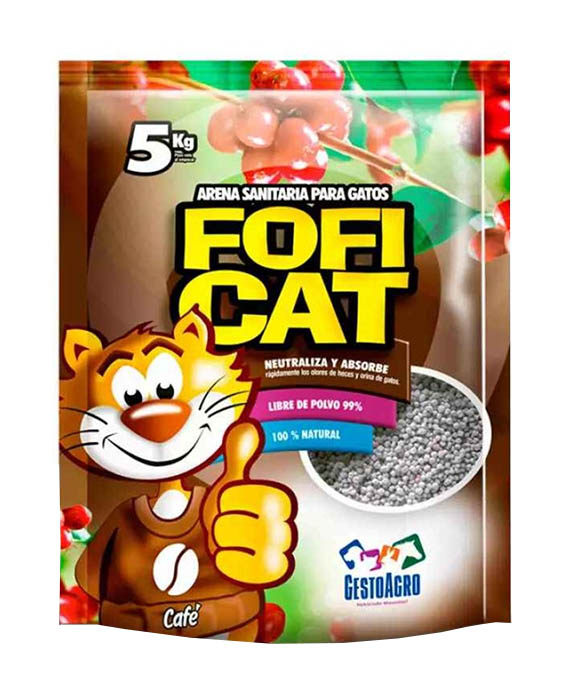 ARENA FOFI CAT AROMA CAFÉ X 5 KG