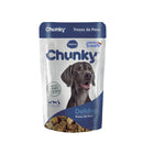 Comida Húmeda Para Perro Chunky Pouch Delidog Pavo X100 Gr