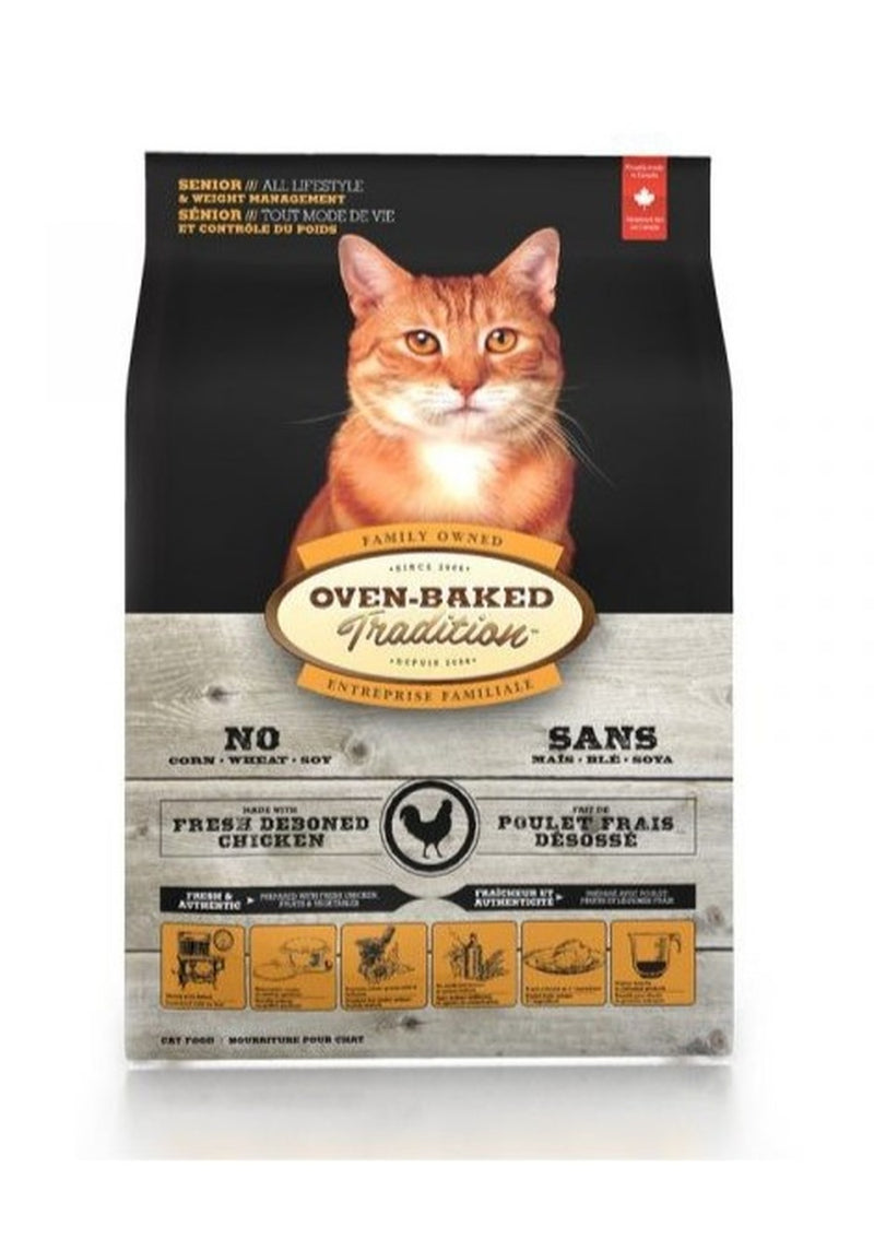 OVEN BAKED TRADITION CAT SENIOR CHICKEN