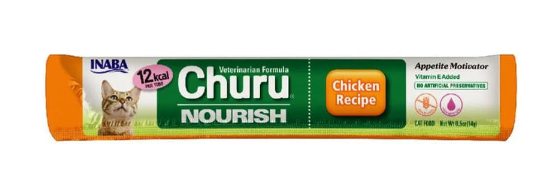 Snacks Para Gato Churu Vet Nourish Sabor Pollo 14g  1und
