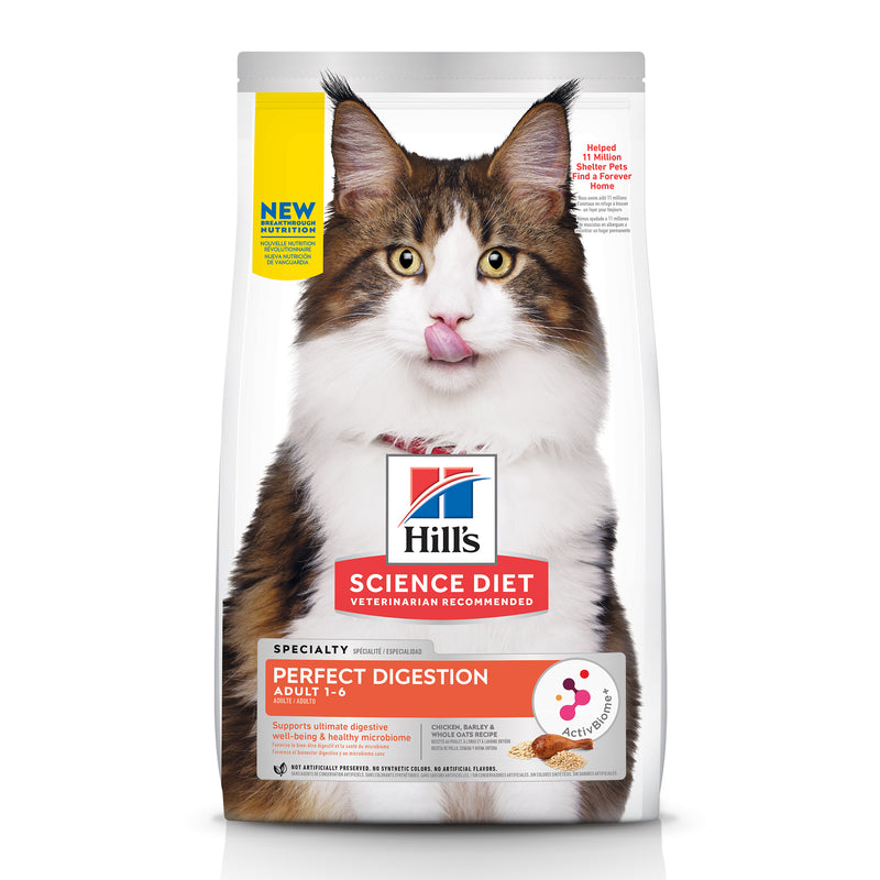 Comida para gato Hills Digestión Perfecta 3.5 Libras