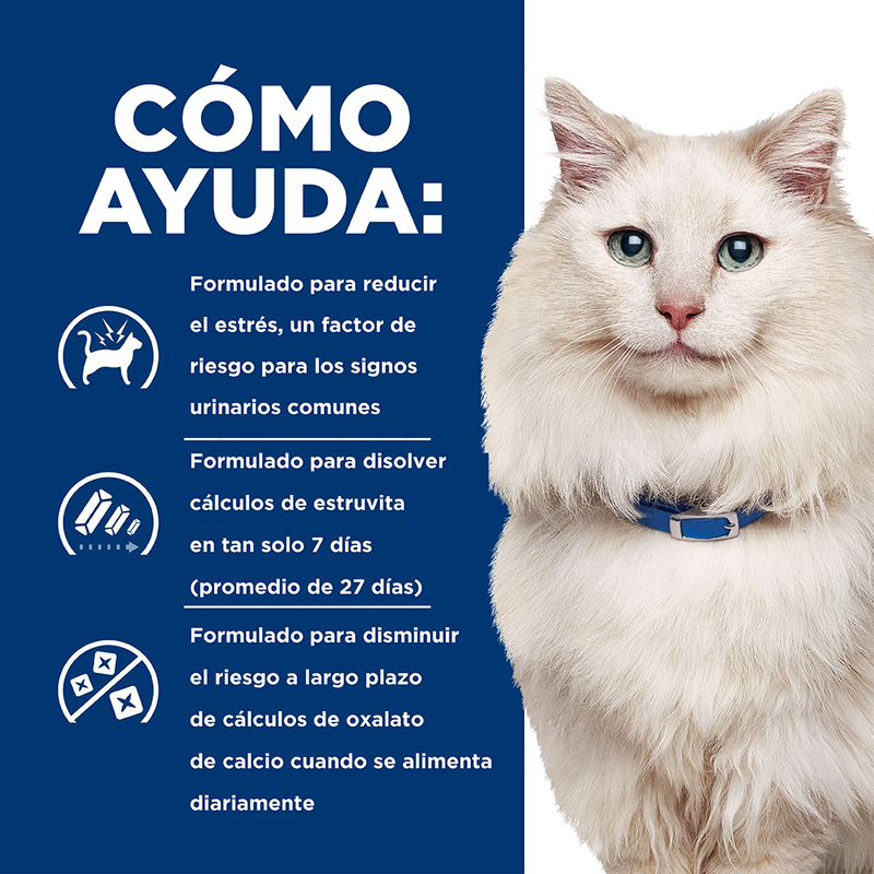 Comida para gato Hills Multicare Strees Pollo 4 Lbs