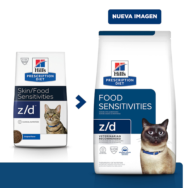 Comida para gato Hills Ultra Allergen Diet z/d - 4 Lbs