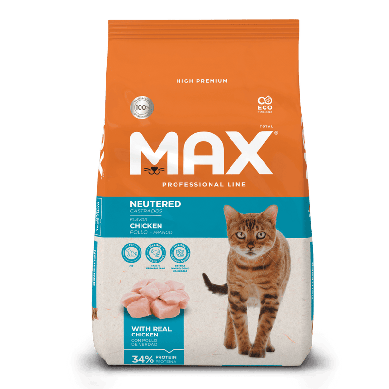 Comida Para Gato Max Cat Castrados