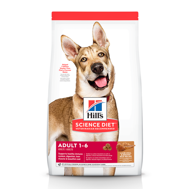 Comida para perro Hills Adulto Razas Medianas Cordero y Arroz OB 15,5Lbs a 33Lb